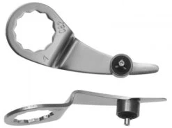 Fein Schneidmesser Geschwungene Z Form 80 X 14 Mm Pack Mit 2 Stück (Inhalt: 2 Stück - 46,53 € / 1 Stück)