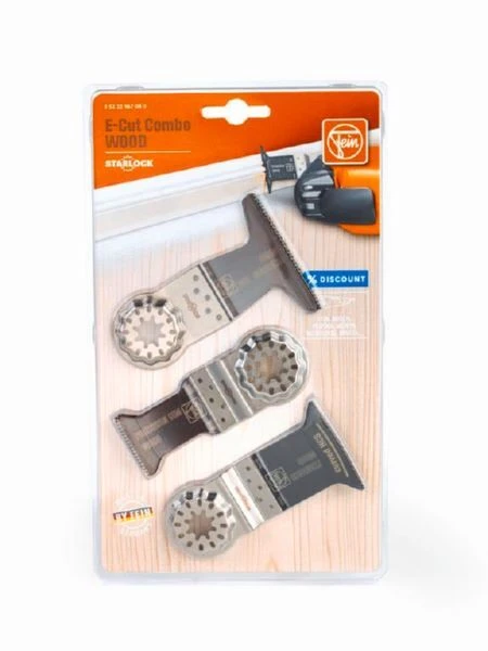 Fein Elektrowerkzeuge Tauchsägeblätter E-Cut Combo Starlock Wood Aufnahme SL Für Multitool 4 Fein Elektrowerkzeuge Tauchsägeblätter E-Cut Combo Starlock Wood Aufnahme SL Für Multitool – Bild 2