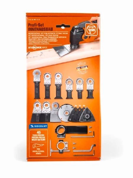 Fein Elektrowerkzeuge Profi Set StarlockMax Innenausbau Aufnahme SLM Für Multitool 4 Fein Elektrowerkzeuge Profi Set StarlockMax Innenausbau Aufnahme SLM Für Multitool – Bild 2